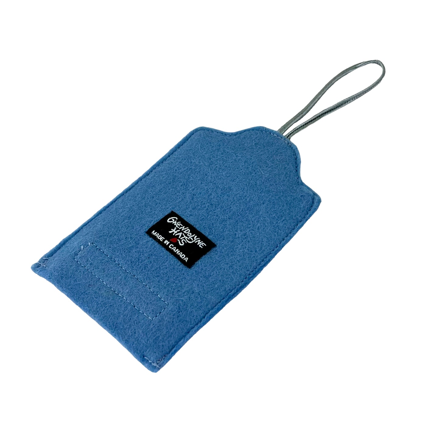 Blue Felt Ornamental Hanging Frame - Gypsy Couple Love