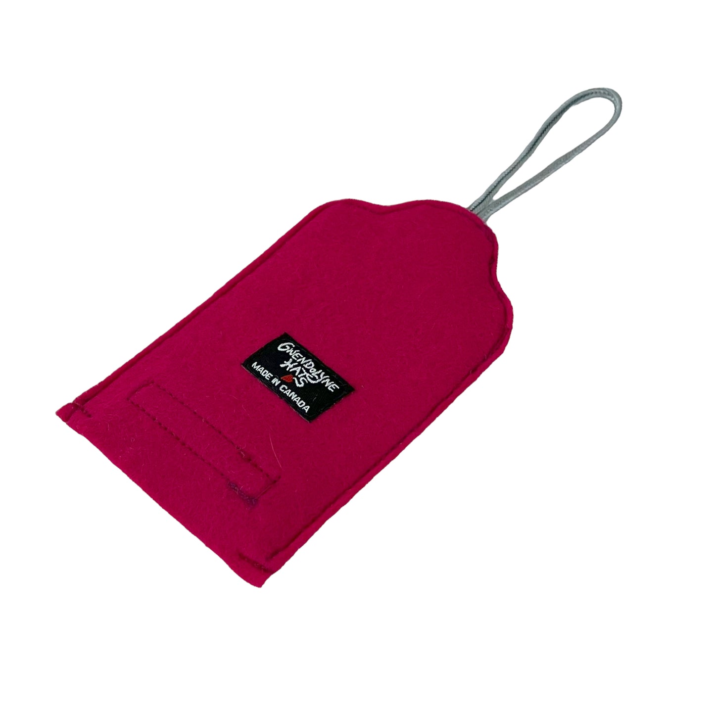 Fuchsia Pink Felt Ornamental Hanging Frame  - Michelin Star Tire Costume Couple