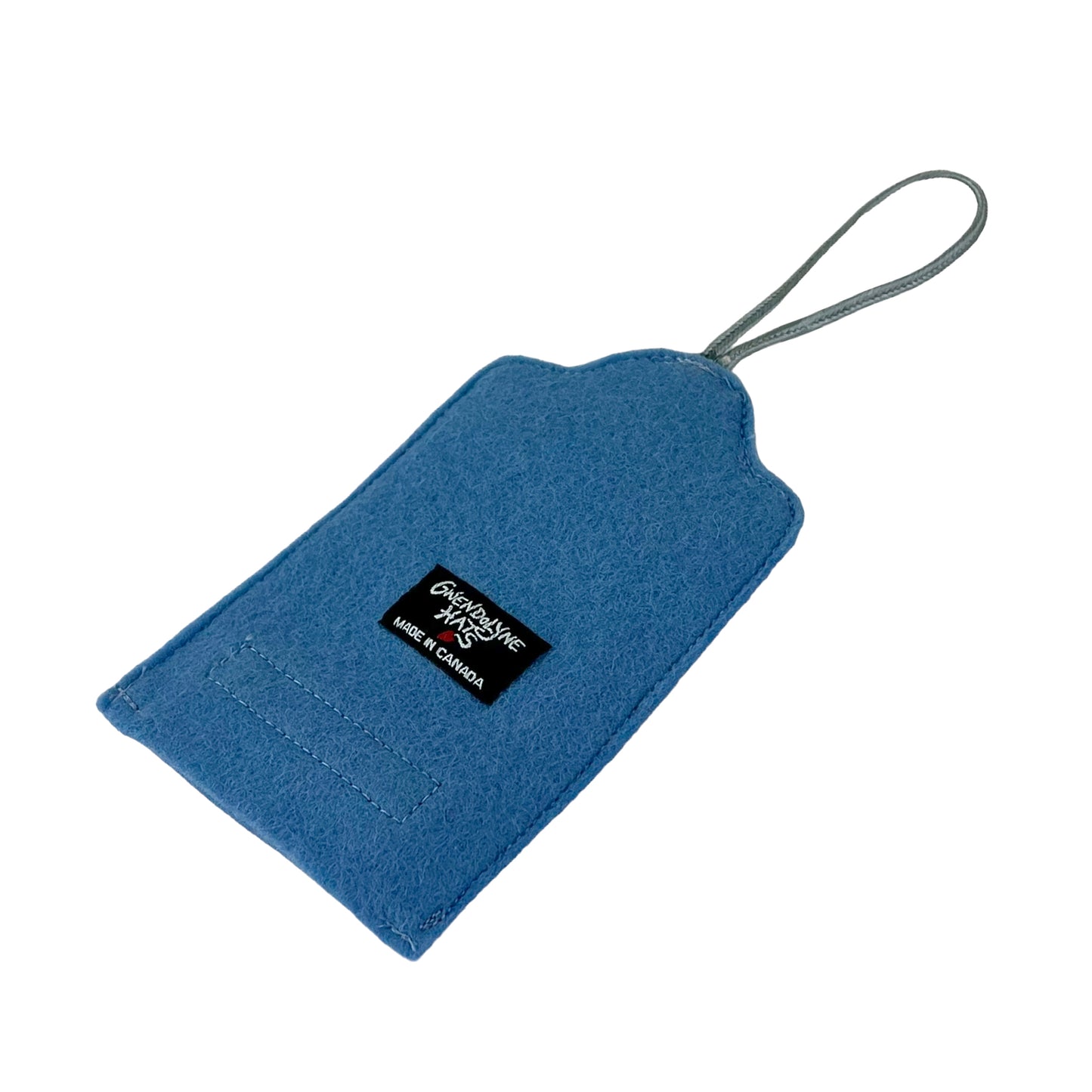 Blue Felt Ornamental Hanging Frame  - Man Chasing Carrot