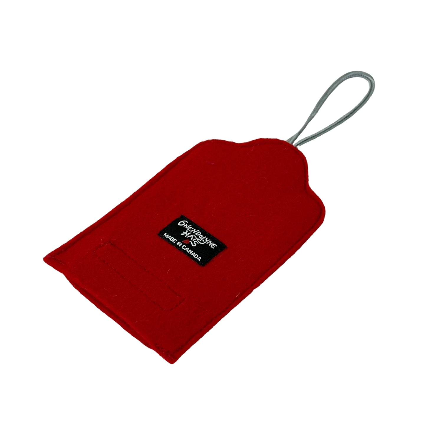 Red Felt Ornamental Hanging Frame - Gwendolyne Hats