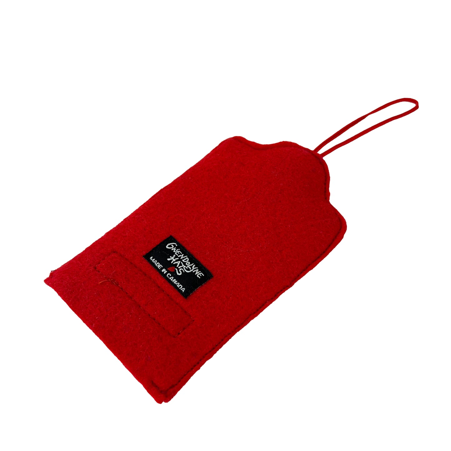 Red Felt Ornamental Hanging Frame