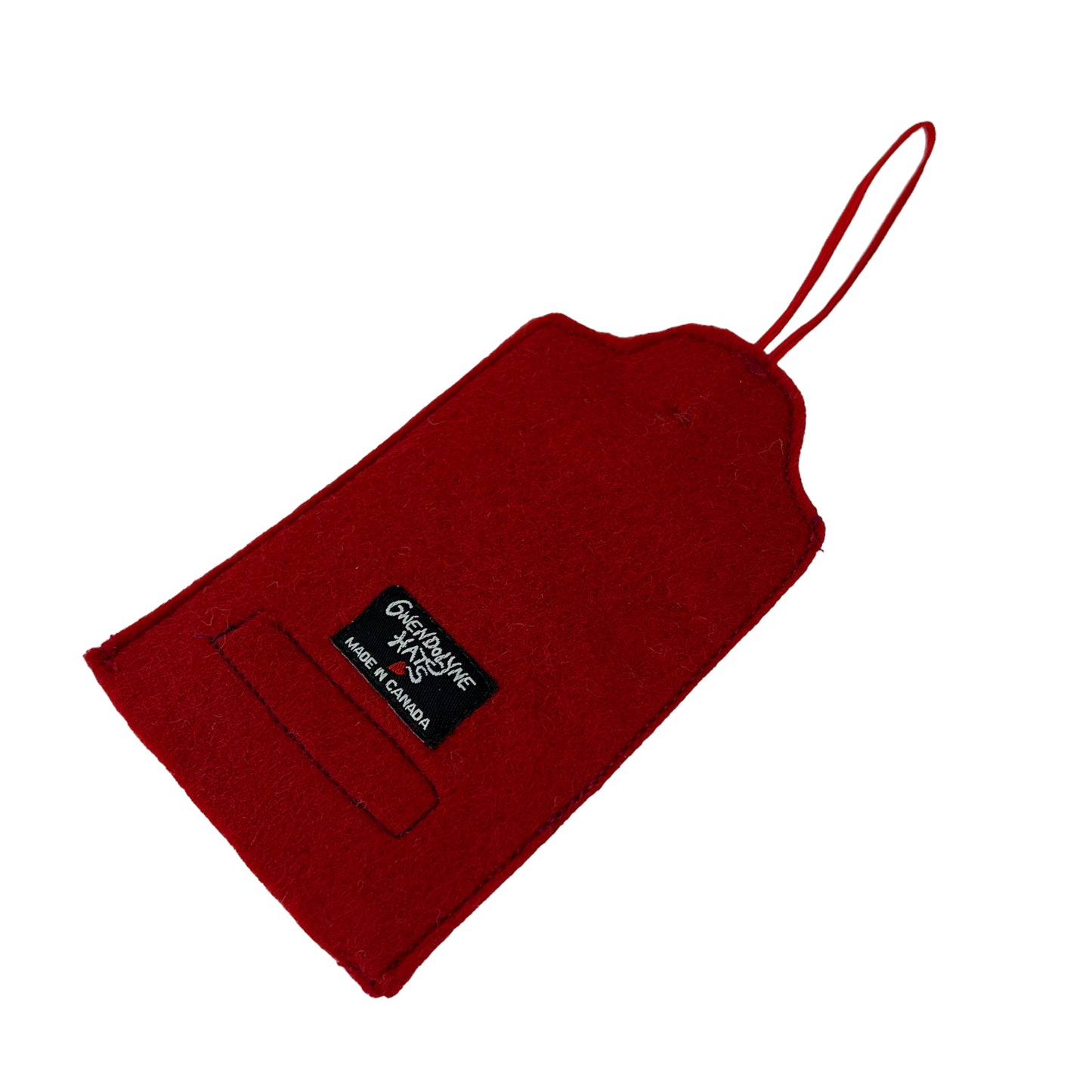 Red Felt Ornamental Hanging Frame