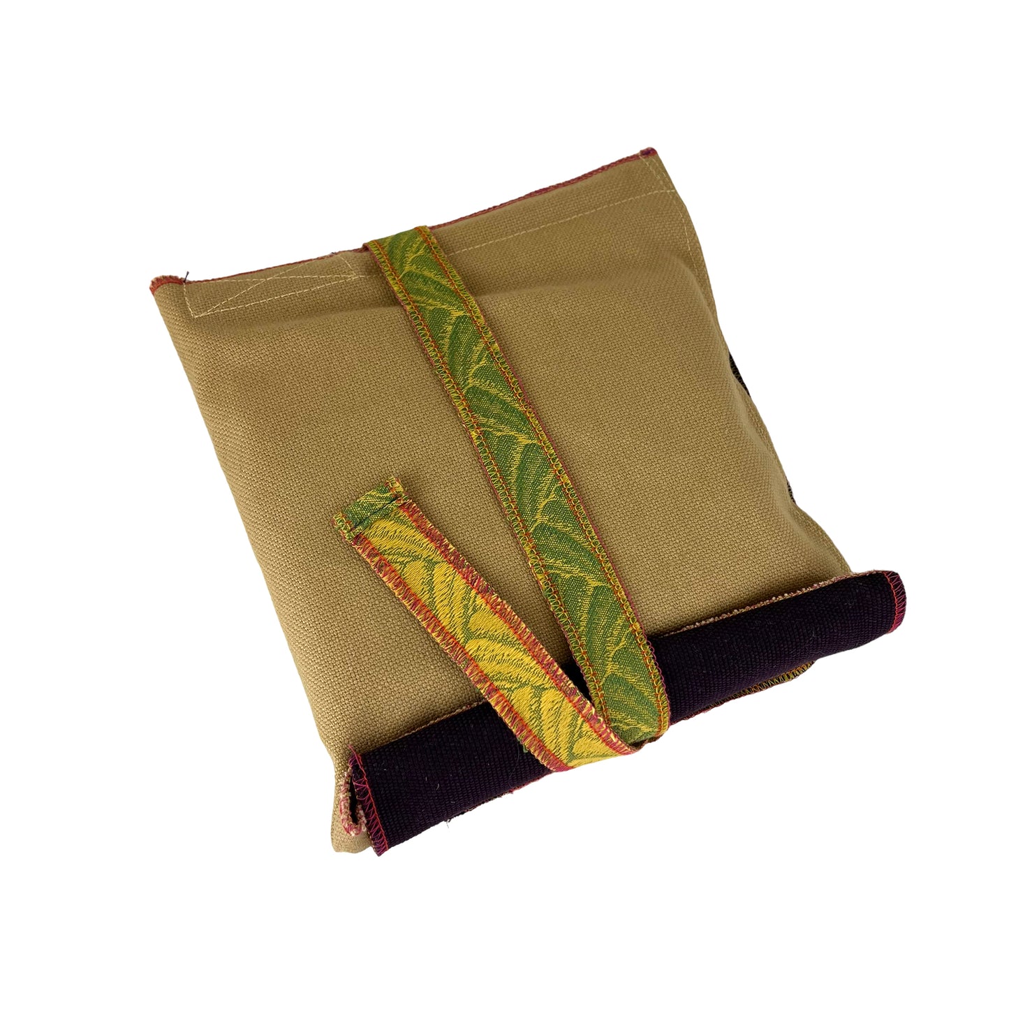 Embroidery Starter Kit Travel Pouch Royal Purple Gold