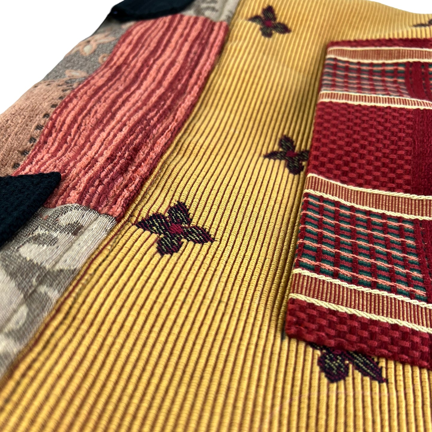 Fresh Tapestry Tote Bag Gold Red Tapestry Fabrics