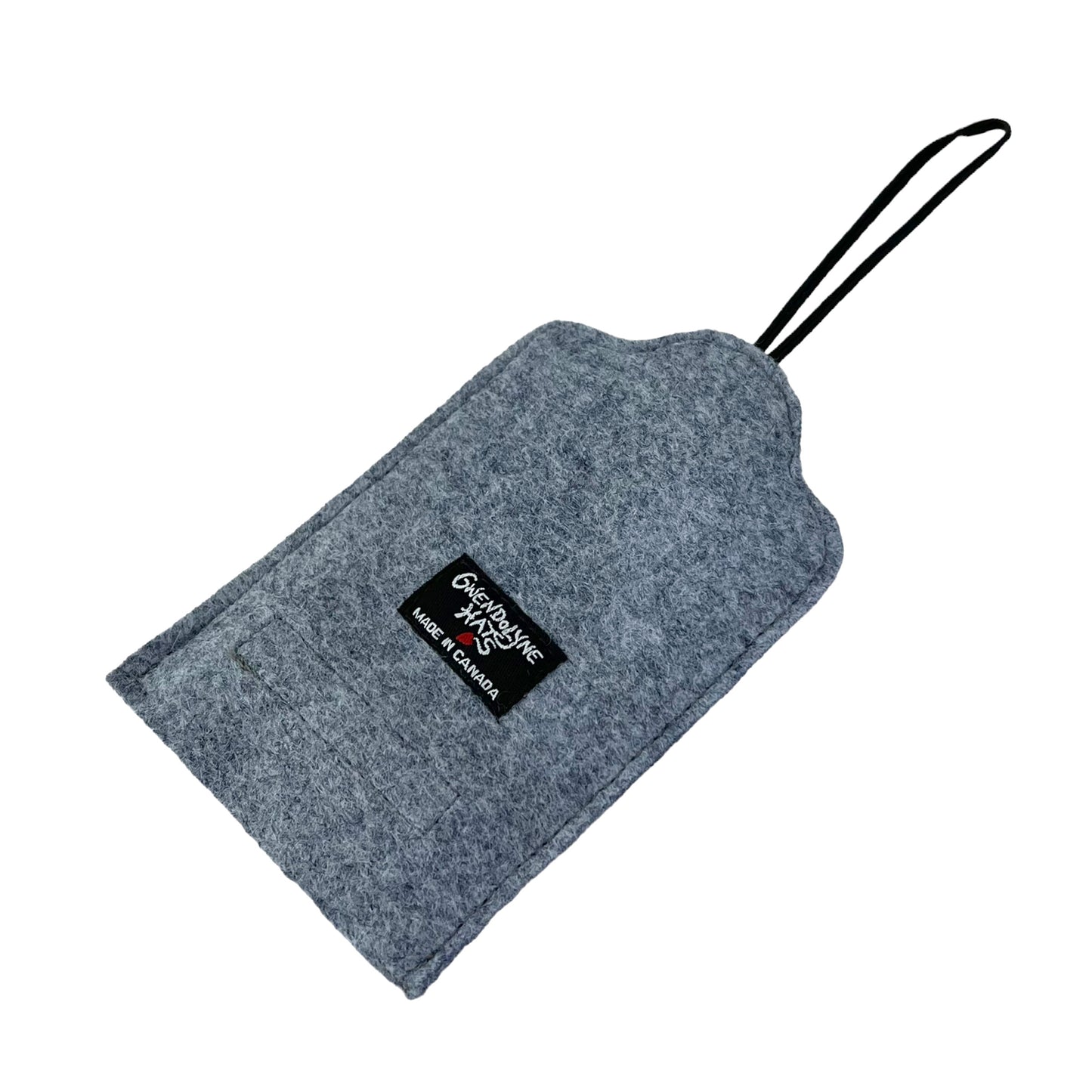 Grey Felt Ornamental Hanging Frame - family photo