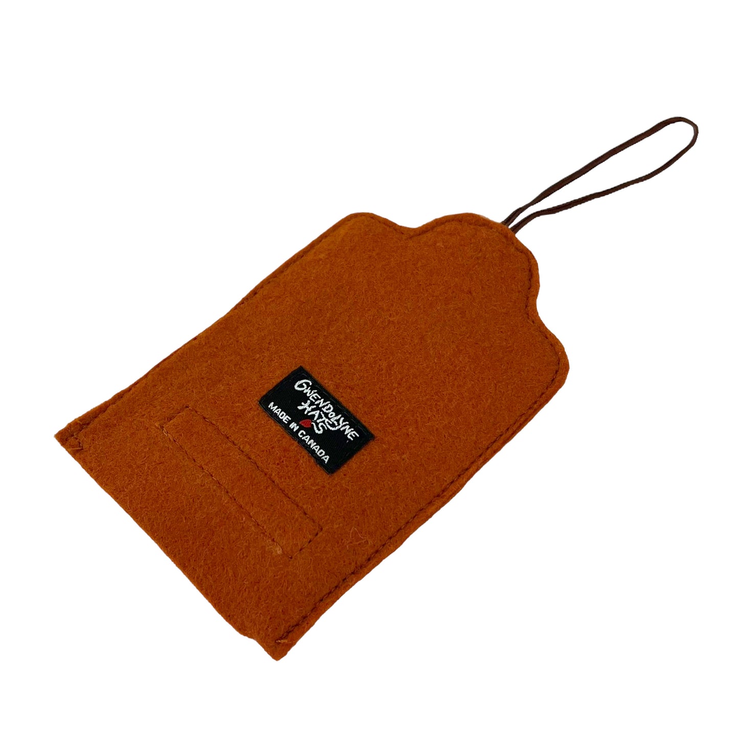 Rust Felt Ornamental Hanging Frame - Gypsy Love Couple