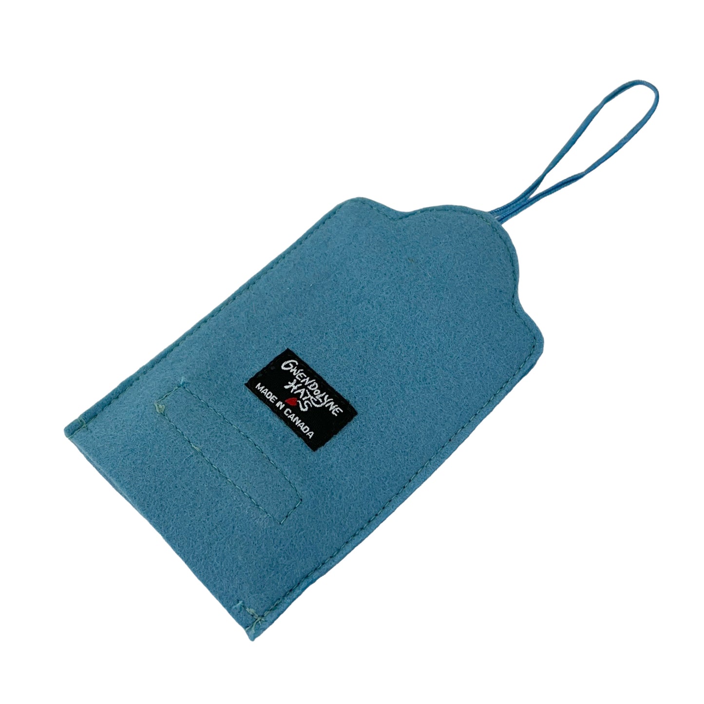 Baby Blue Felt Ornamental Hanging Frame  - Deco Vogue Magazine Covefr