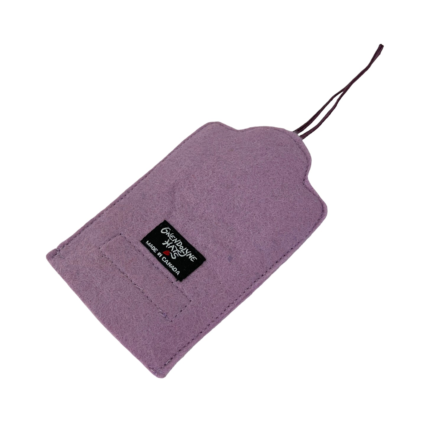 Lilac Felt Ornamental Hanging Frame- Deco Vogue Magazine Cover