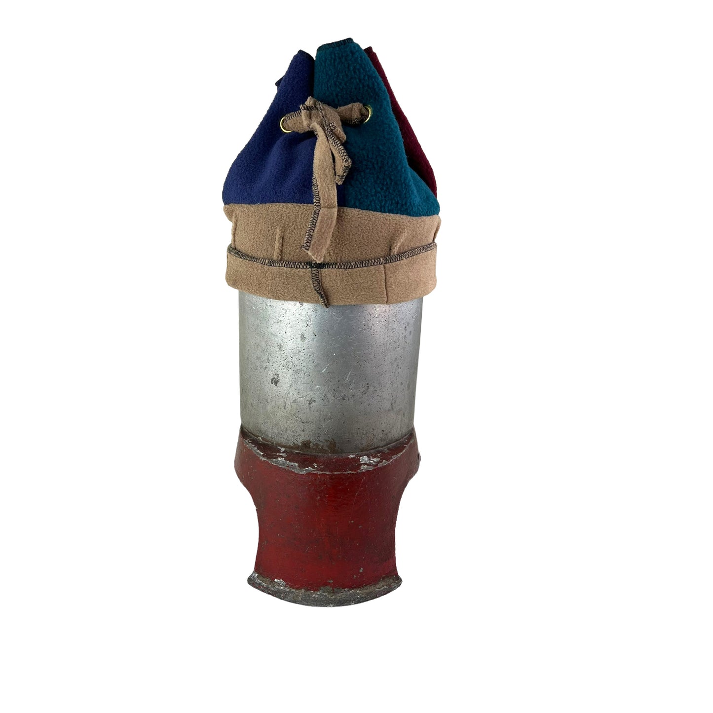 Polar Fleece Fun Hat Small Beige Band