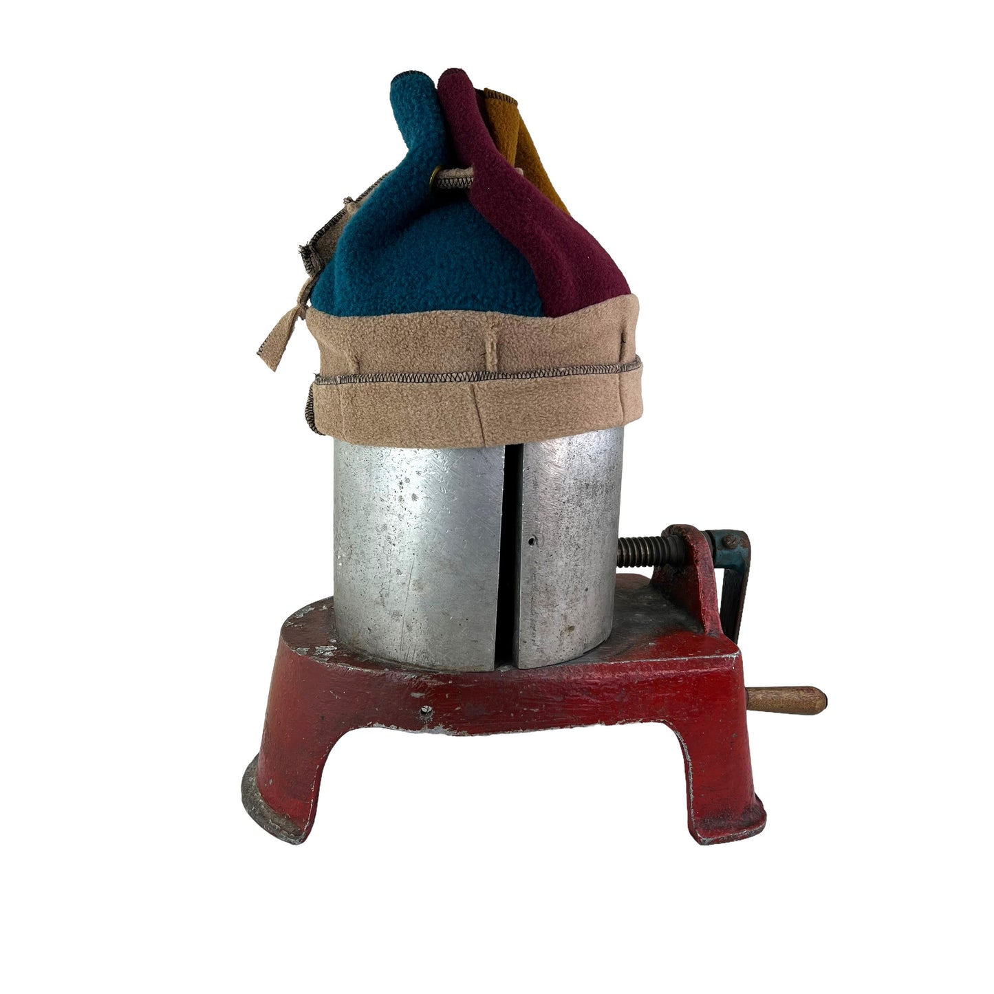 Polar Fleece Fun Hat Small Beige Band