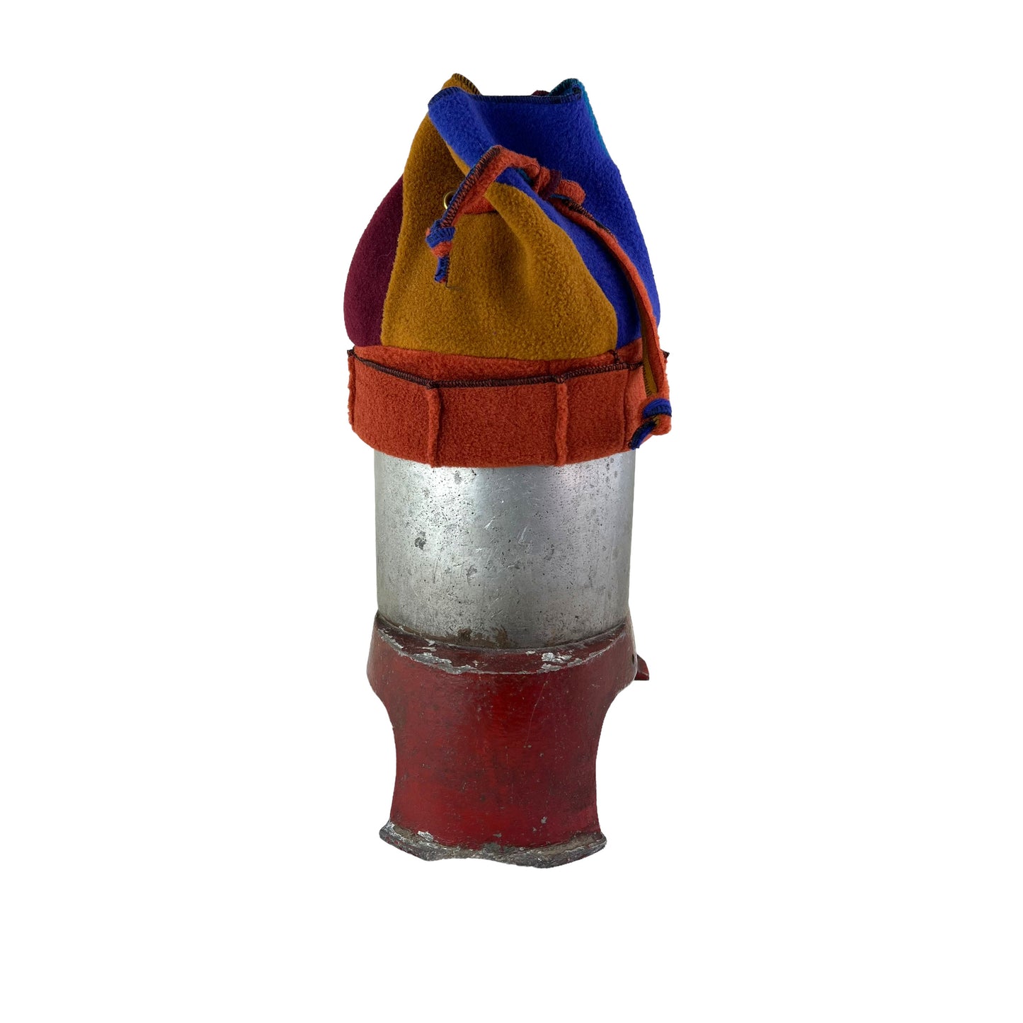 Polar Fleece Fun Hat Small Rust Band