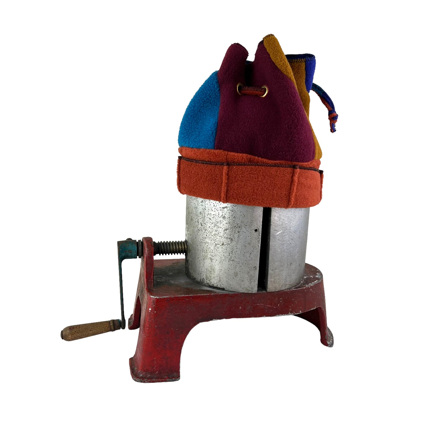 Polar Fleece Fun Hat Small Rust Band