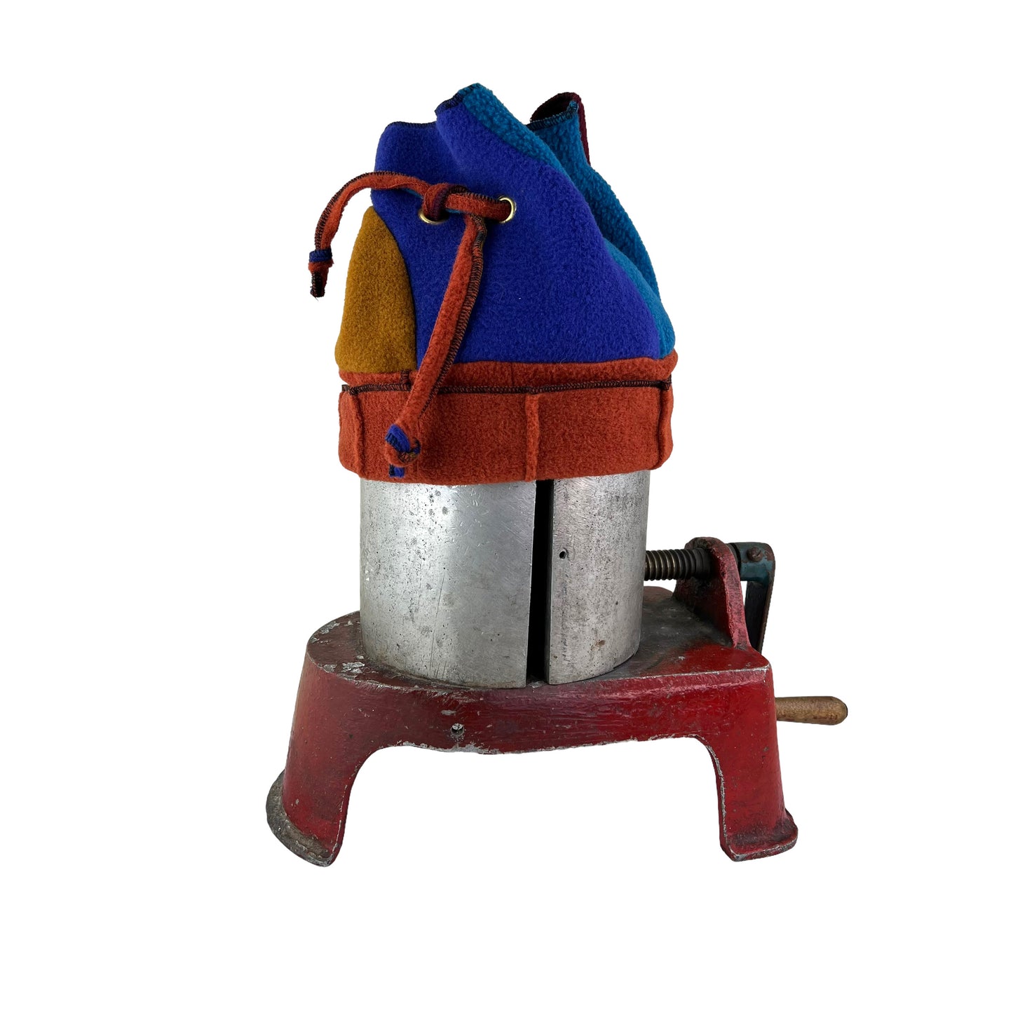 Polar Fleece Fun Hat Small Rust Band