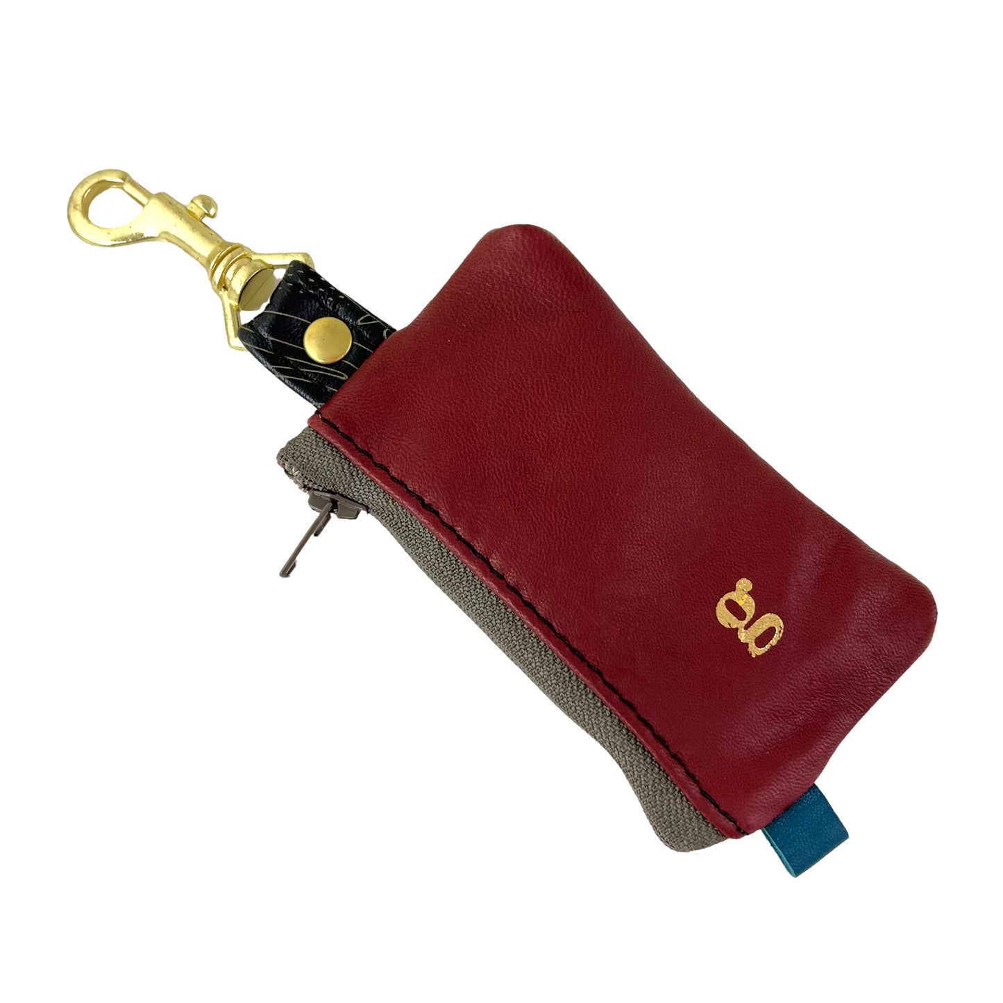 BELIEVE Clay Brown Grey - Positive Change Hook Zipper Purse Edition #06/23