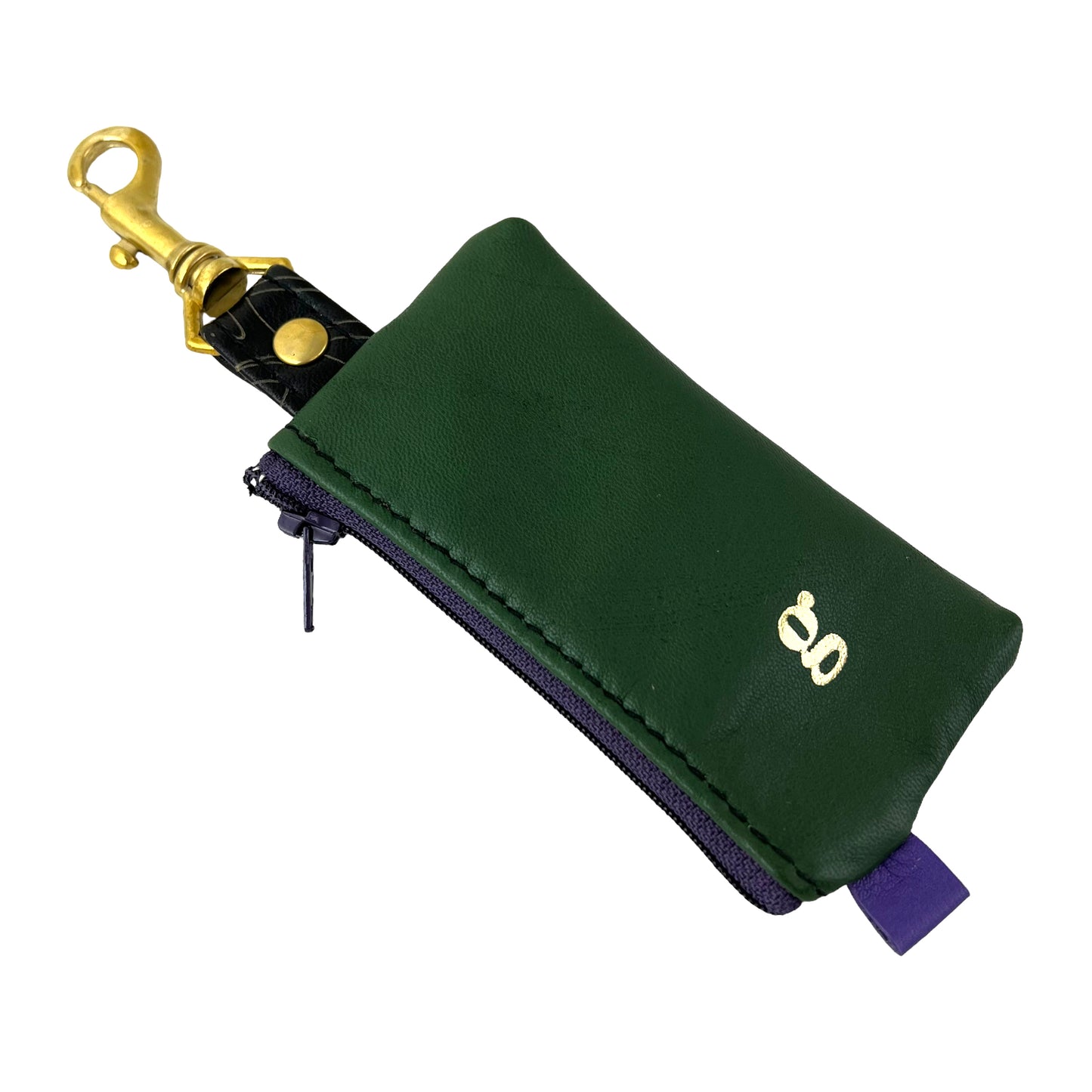 BELIEVE Green Purple - Positive Change Hook Zipper Purse Edition #17/23