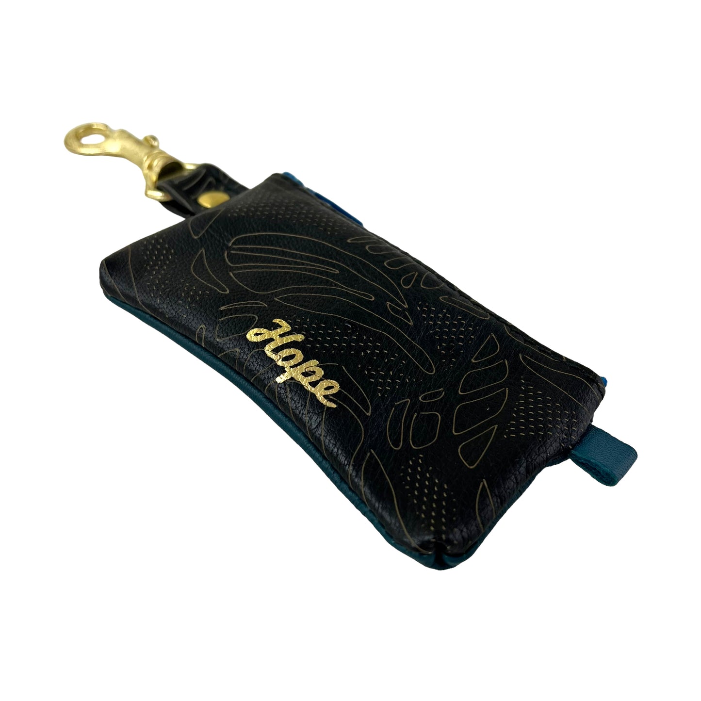 HOPE Blue - Positive Change Hook Zipper Purse Edition #12/23