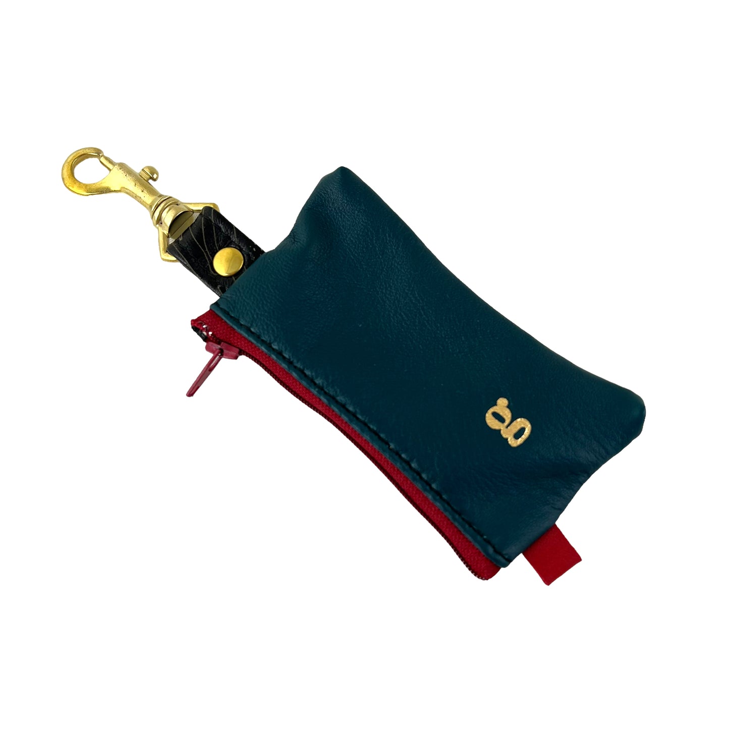 Hope Red Teal - Positive Change Zipper Hook Purse Edition #01/23