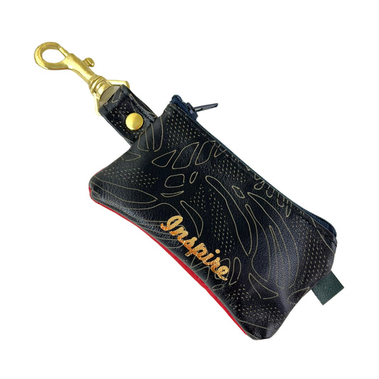 INSPIRE Red - Positive Change Hook Zipper Purse Edition #08/23