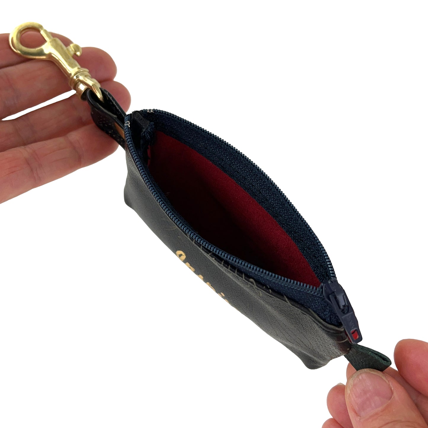 INSPIRE Red - Positive Change Hook Zipper Purse Edition #08/23