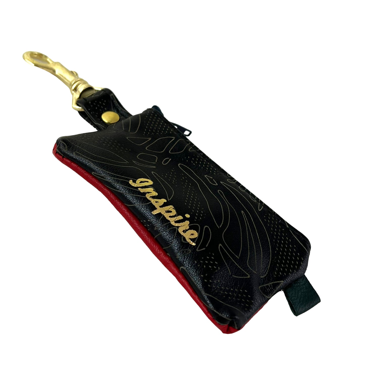 INSPIRE Red - Positive Change Hook Zipper Purse Edition #08/23