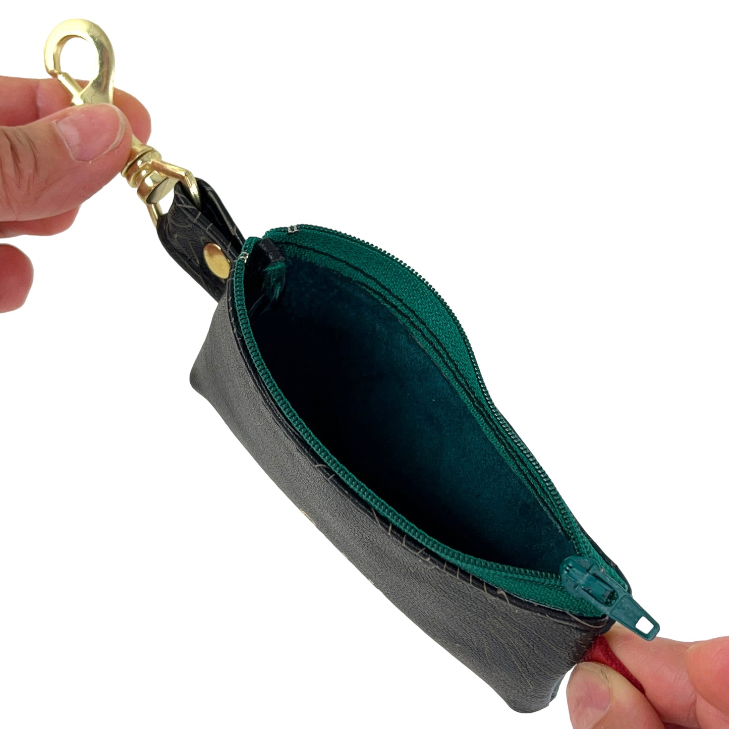 SPIRIT Teal Turquoise - Positive Change Hook Zipper Purse Edition #03/23