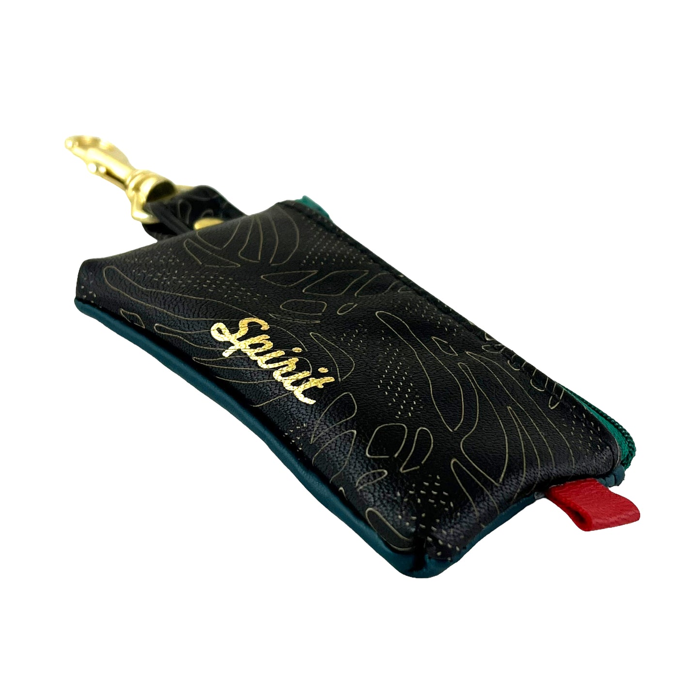 SPIRIT Teal Turquoise - Positive Change Hook Zipper Purse Edition #03/23