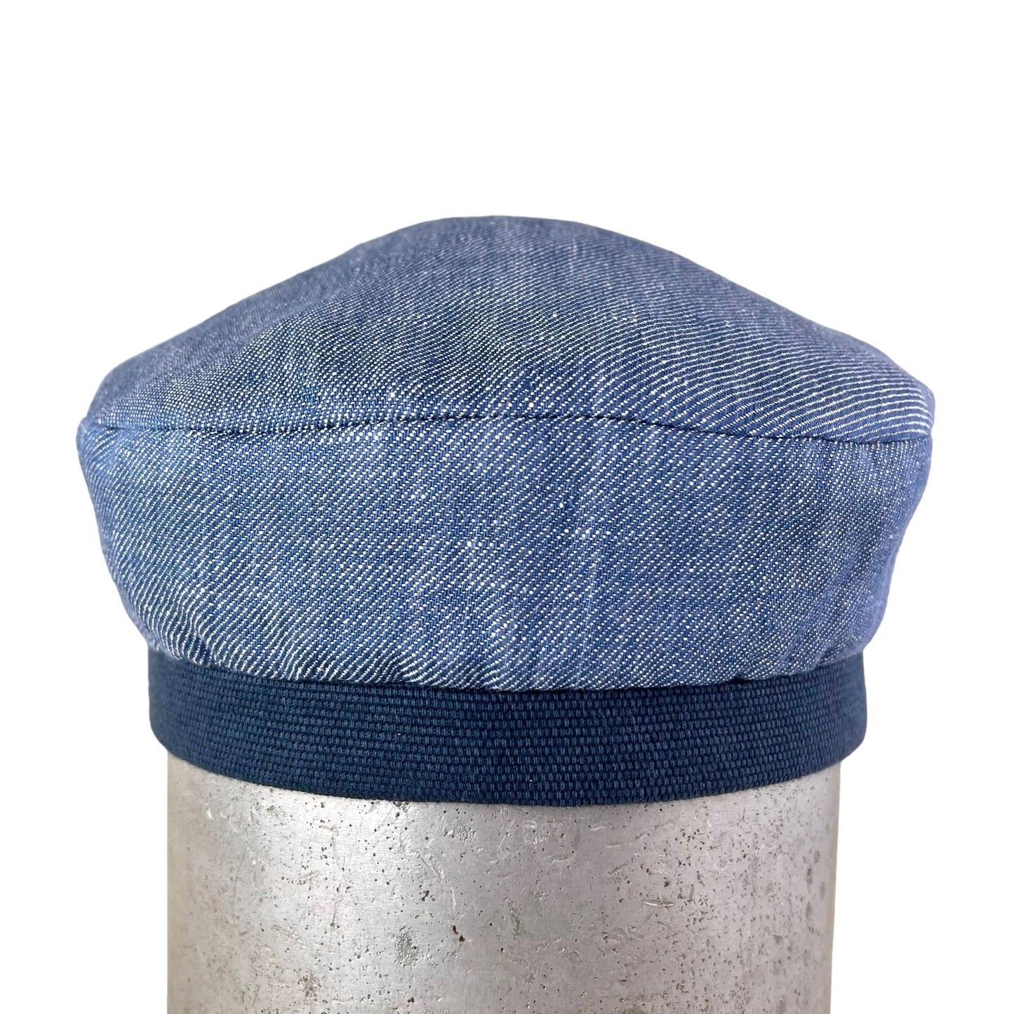 Blue Turquoise Peak Robin Linen Cap Size Medium Large