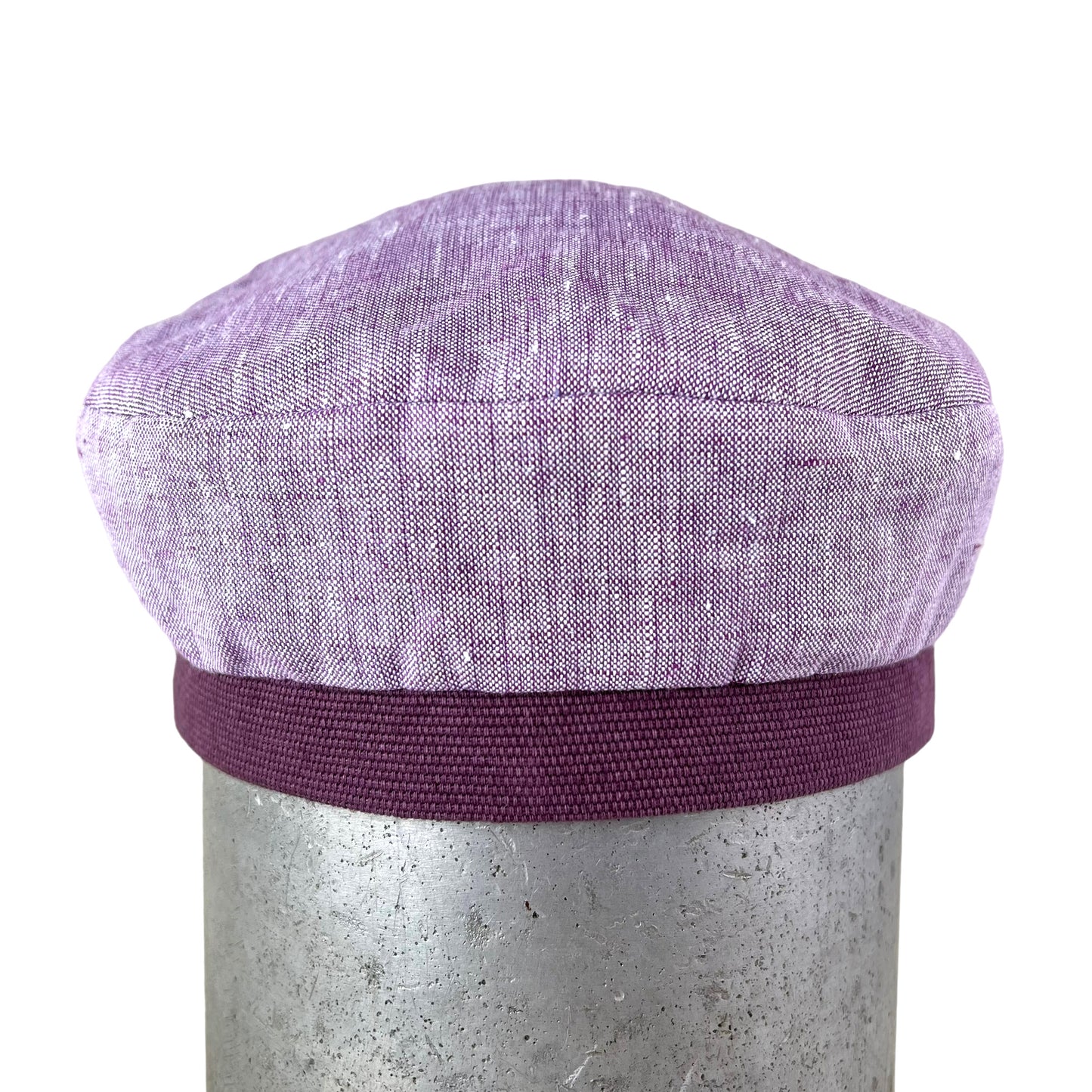 Lilac Turquoise Peak Robin Linen Cap Size Medium