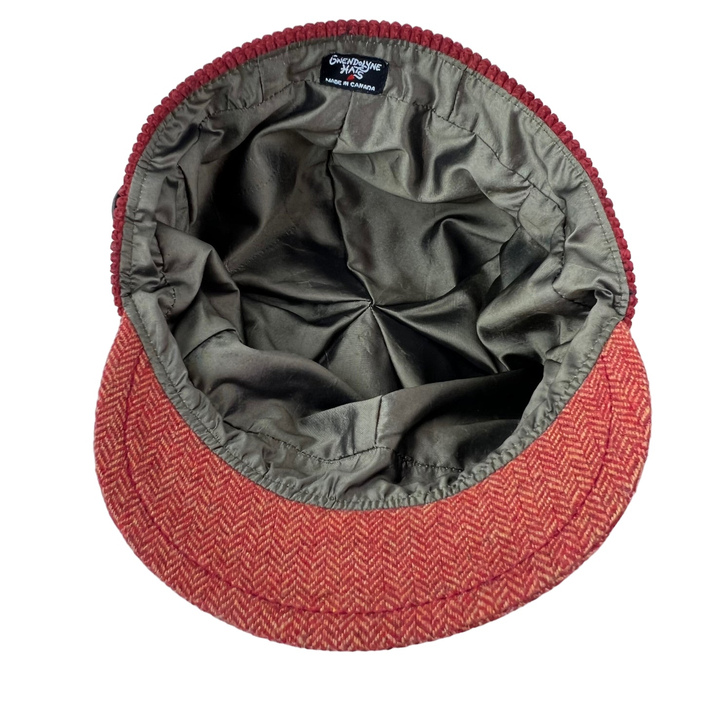 Black Papaya Red Band Orange Peak The Rowan Cap Size Medium