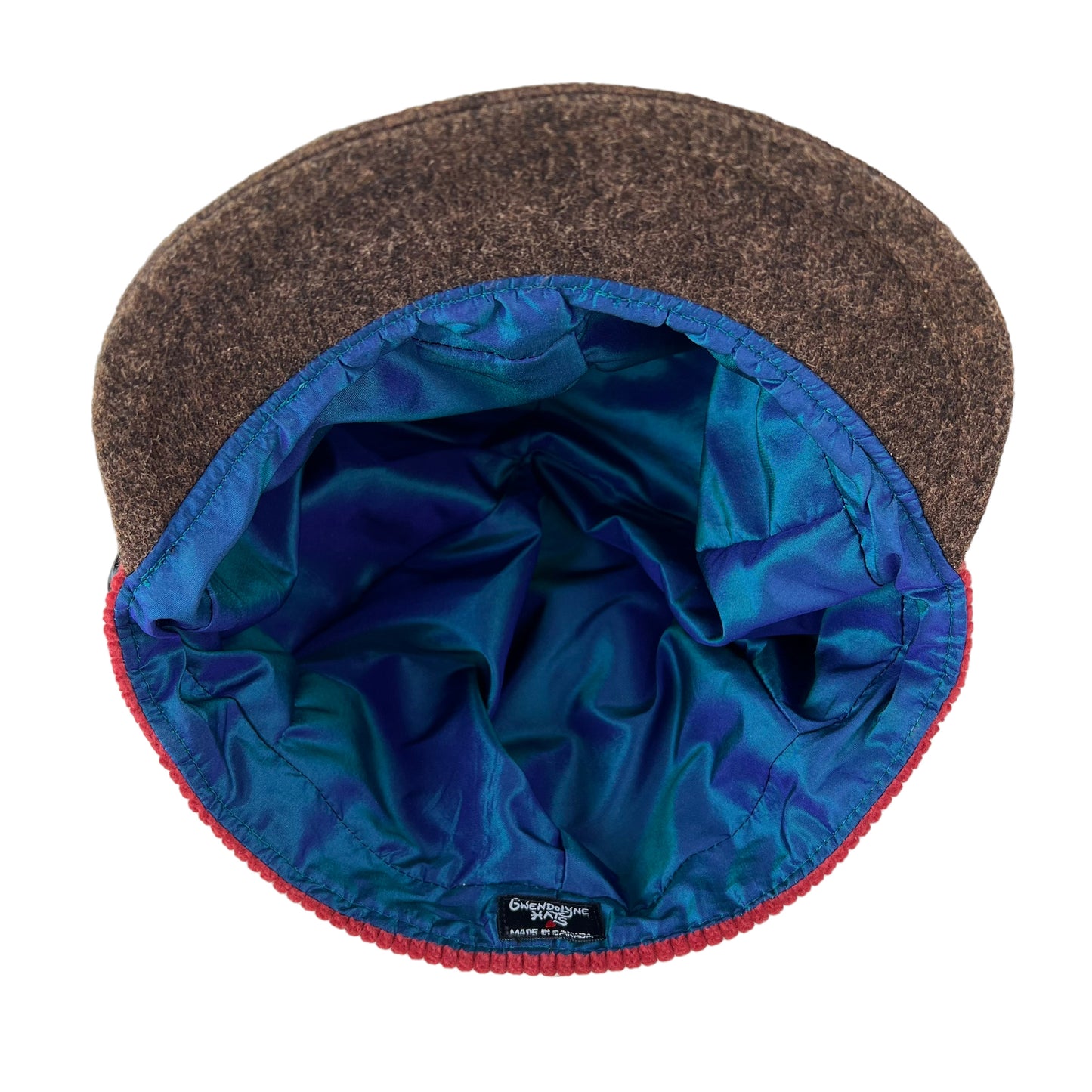 Black Papaya Red Band Brown Peak The Rowan Cap Size Medium