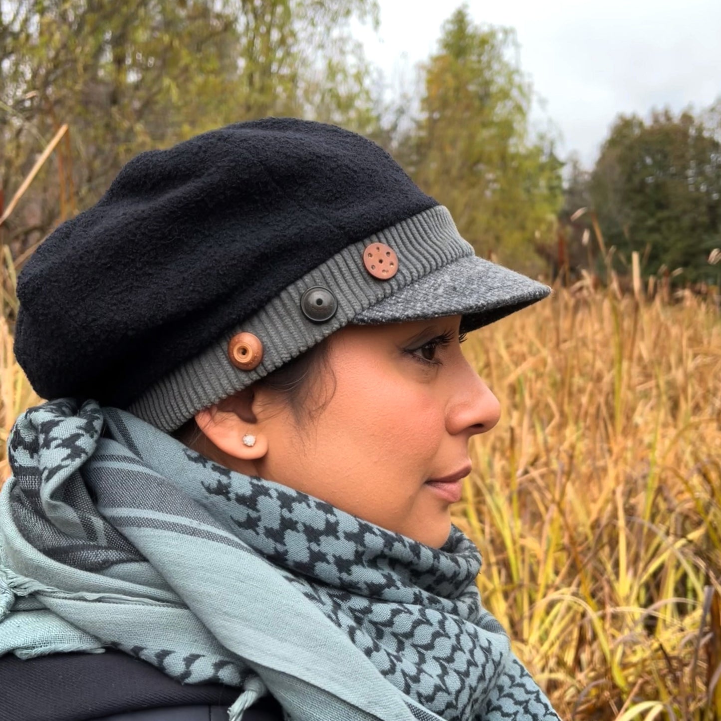Black Sage Band Grey Peak The Rowan Cap Size Medium