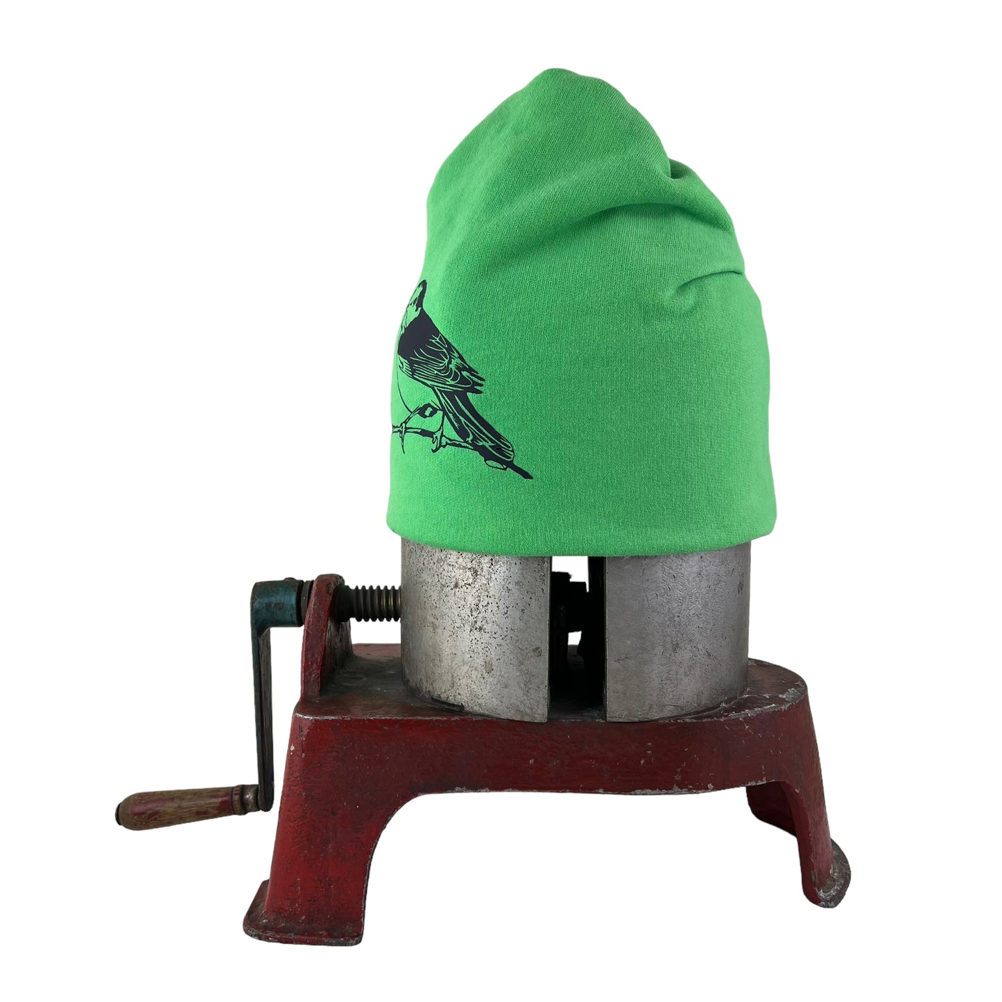 Small Bird Slouchy Toque Hat Green Apple