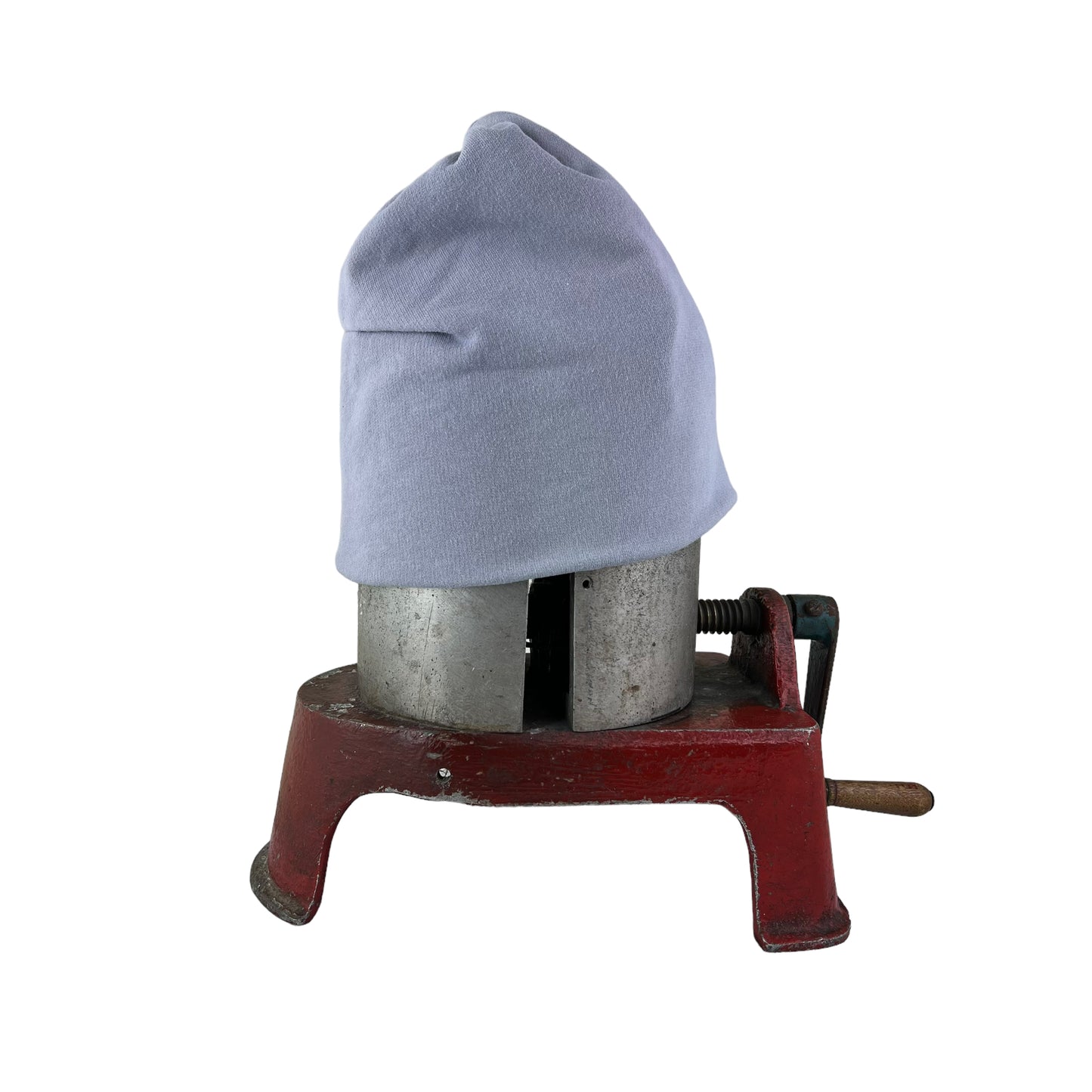 Wings Up Slouchy Bird Toque Hat Grey Blue