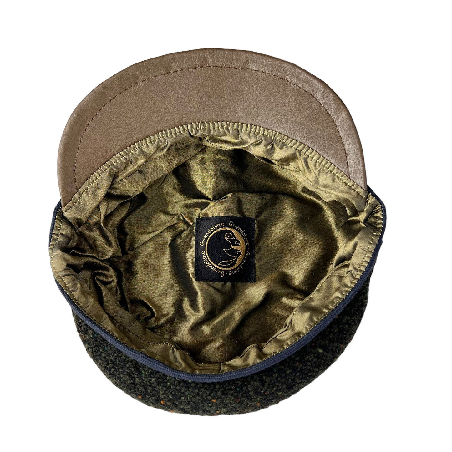 Dark Green Abbey Road Wool Cap - Large