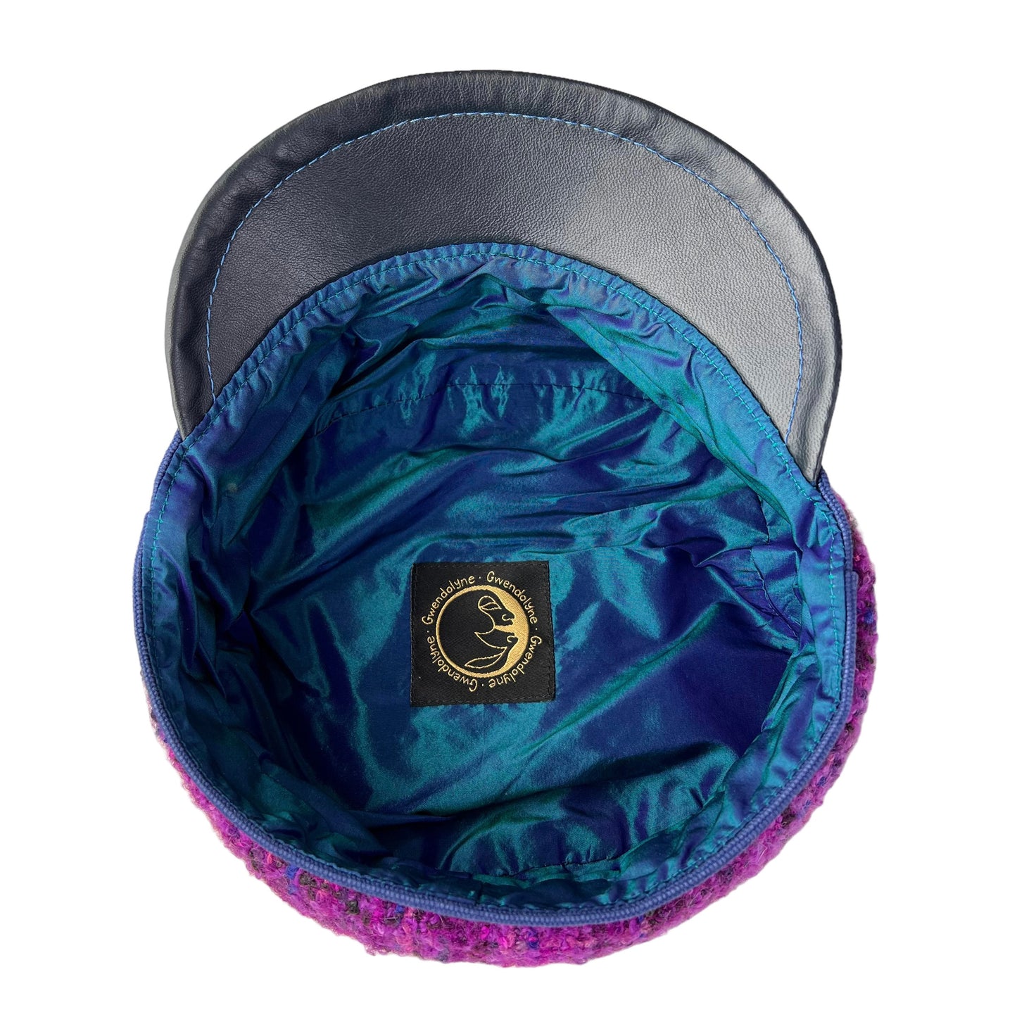 Purple Abbey Road Wool Cap - X Large Womens