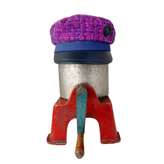 Purple Abbey Road Wool Cap - X Large Womens