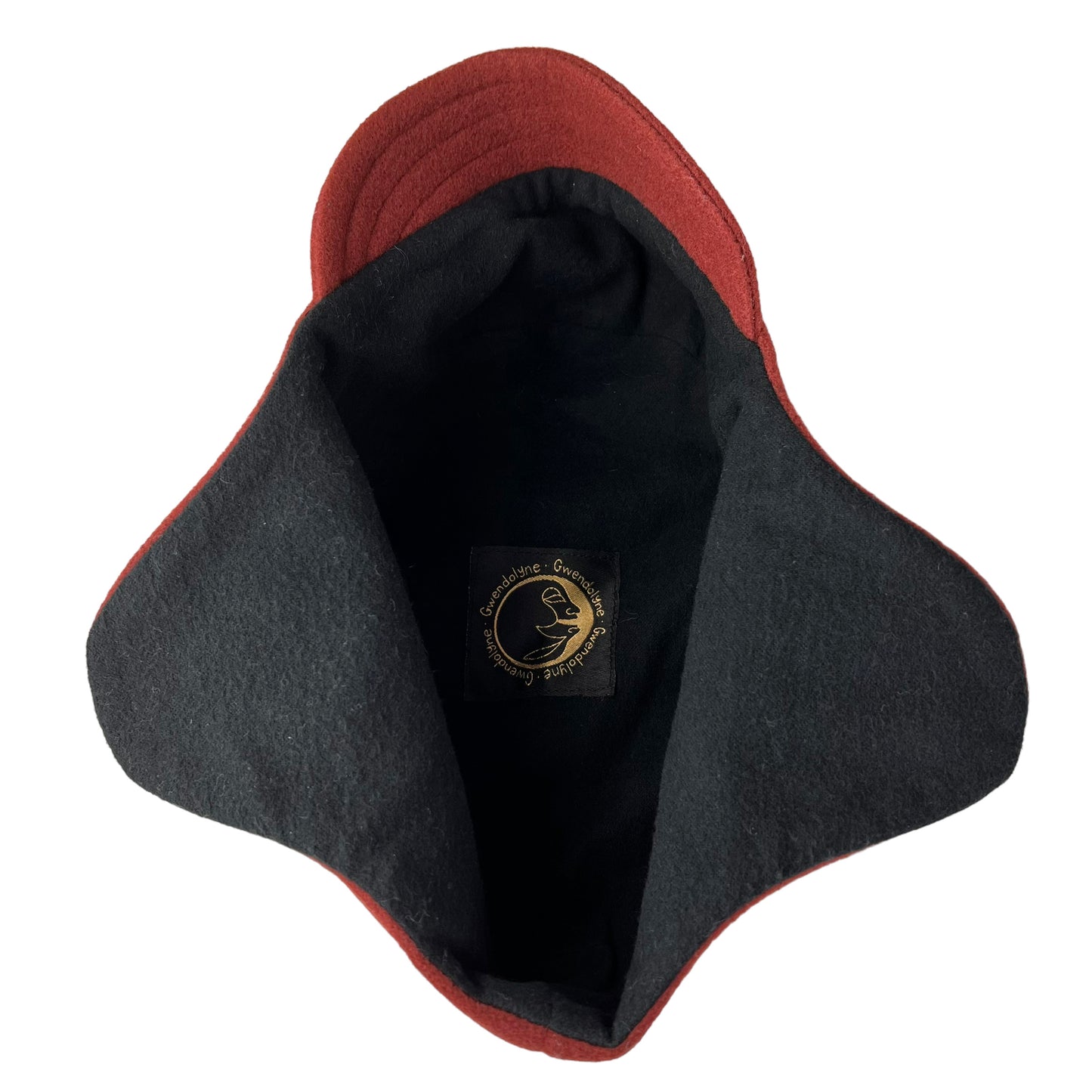 Brown Amelia Wool Ear Flap Helmet Hat - Medium