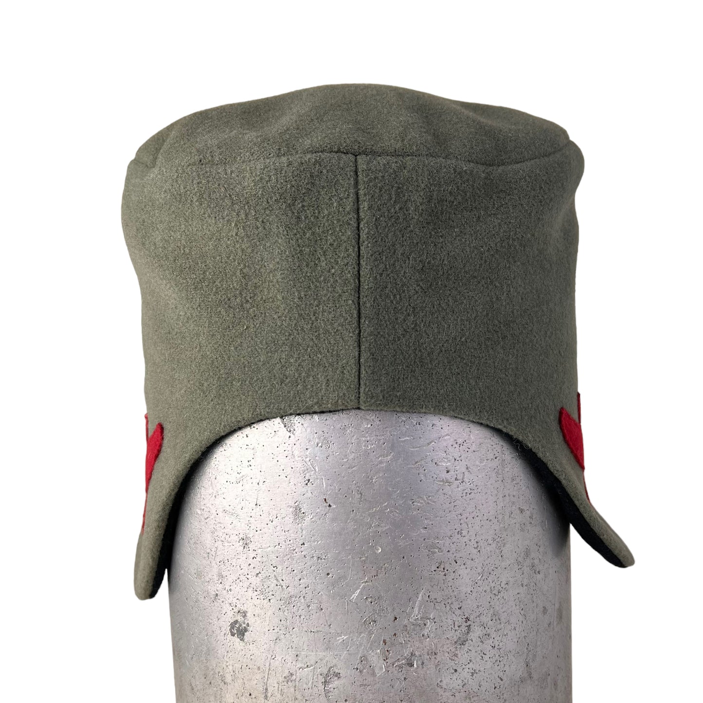 Amelia Wool Ear Flap Womens Helmet Hat Medium Large Sage Green