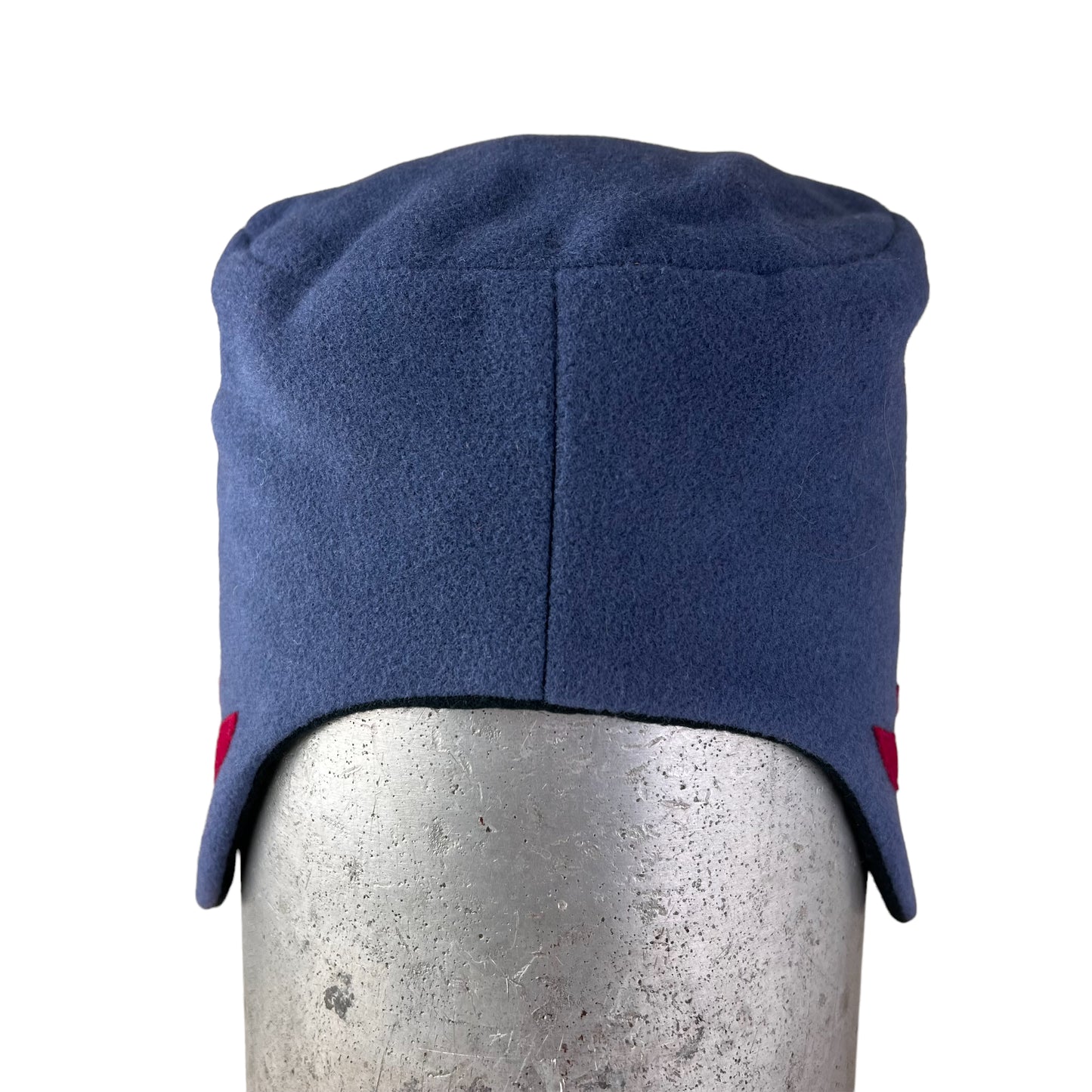 Amelia Wool Ear Flap Womens Helmet Hat X Large Blue Red