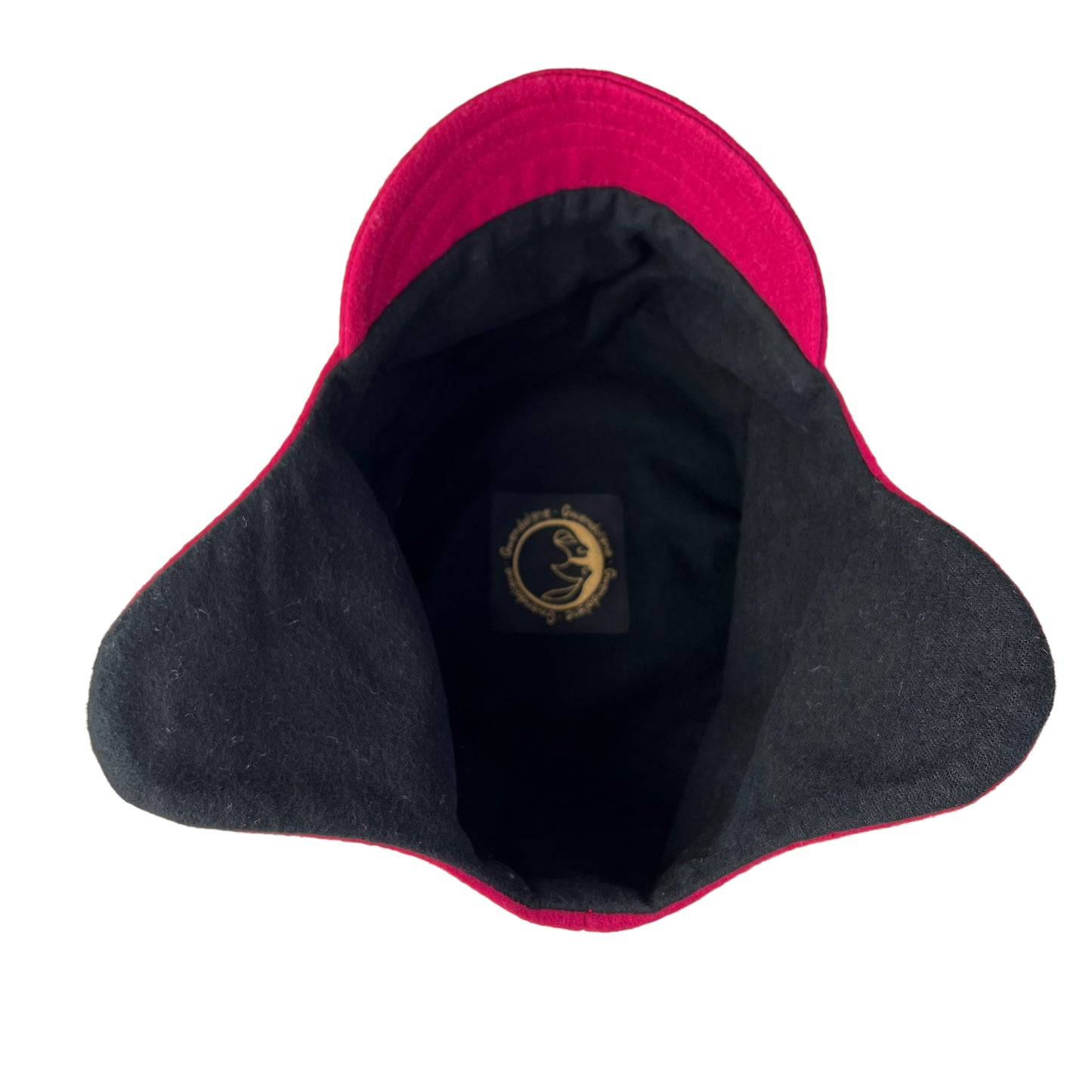 Pink Amelia Wool Ear Flap Helmet Hat - Small