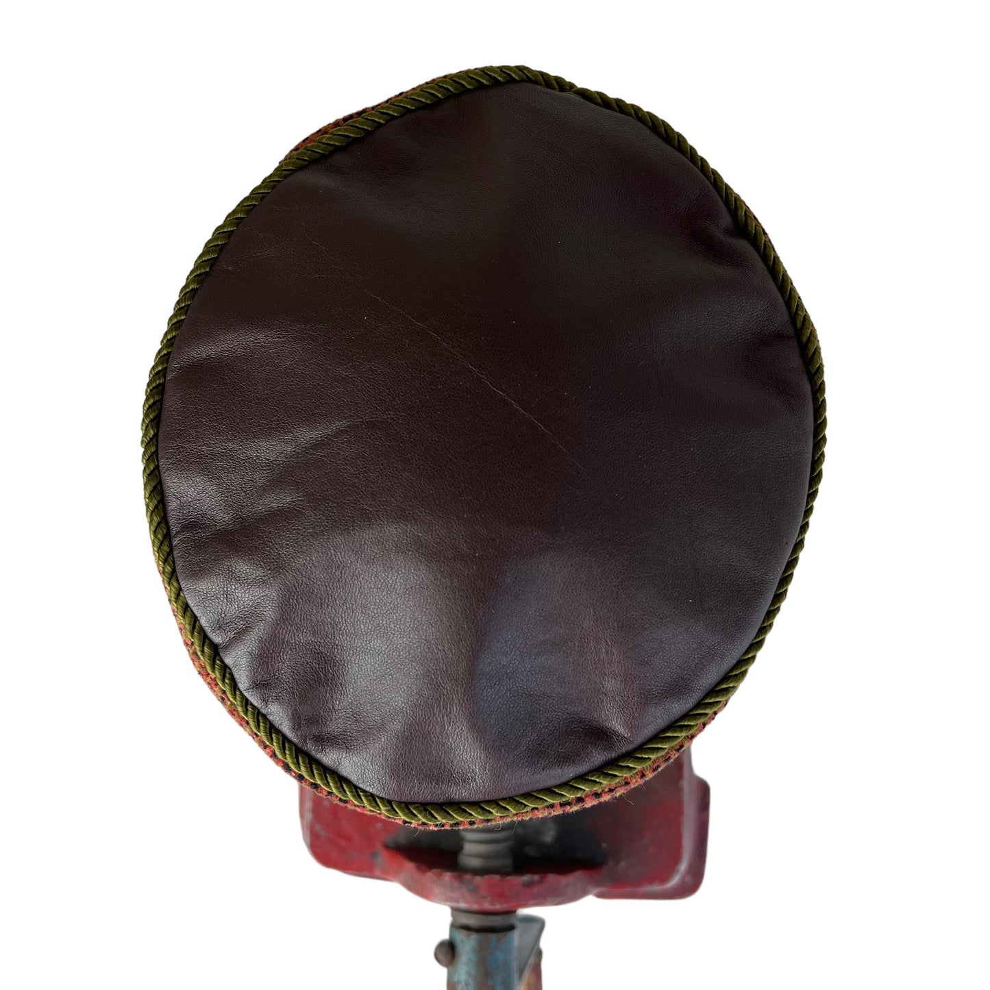 Arwyn Fez Pillbox Small Rust Brown