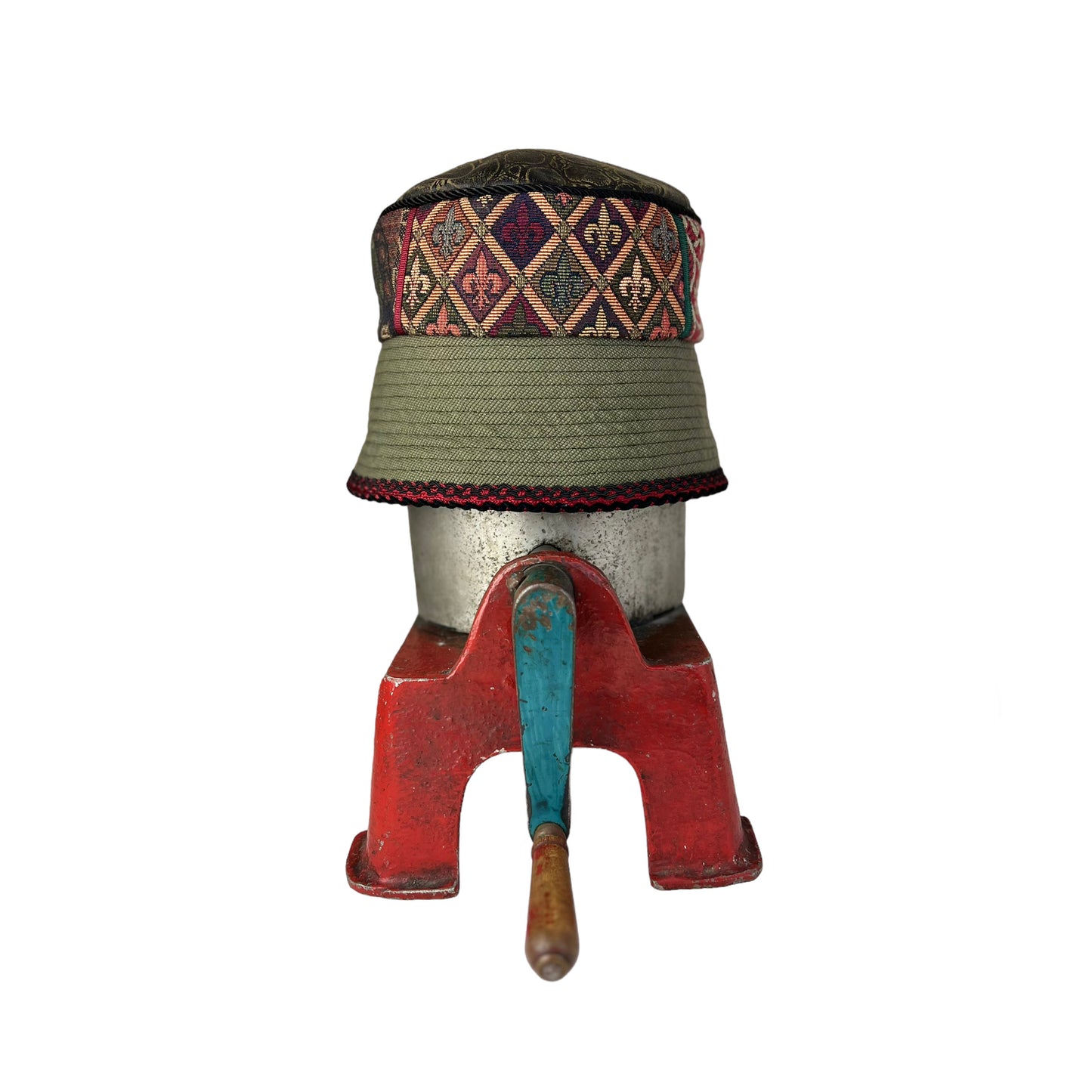 Aubrey Green Rim Small Hat