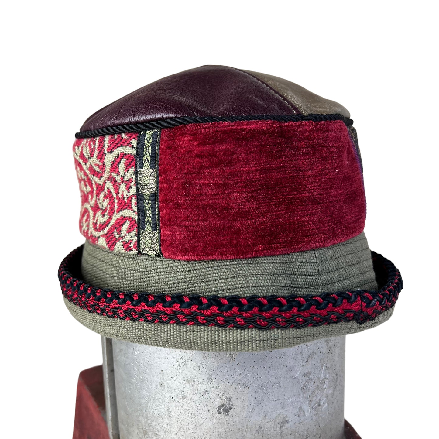 Aubrey Green Rim Small Hat
