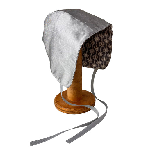 Baby Christening Reversible Bonnet