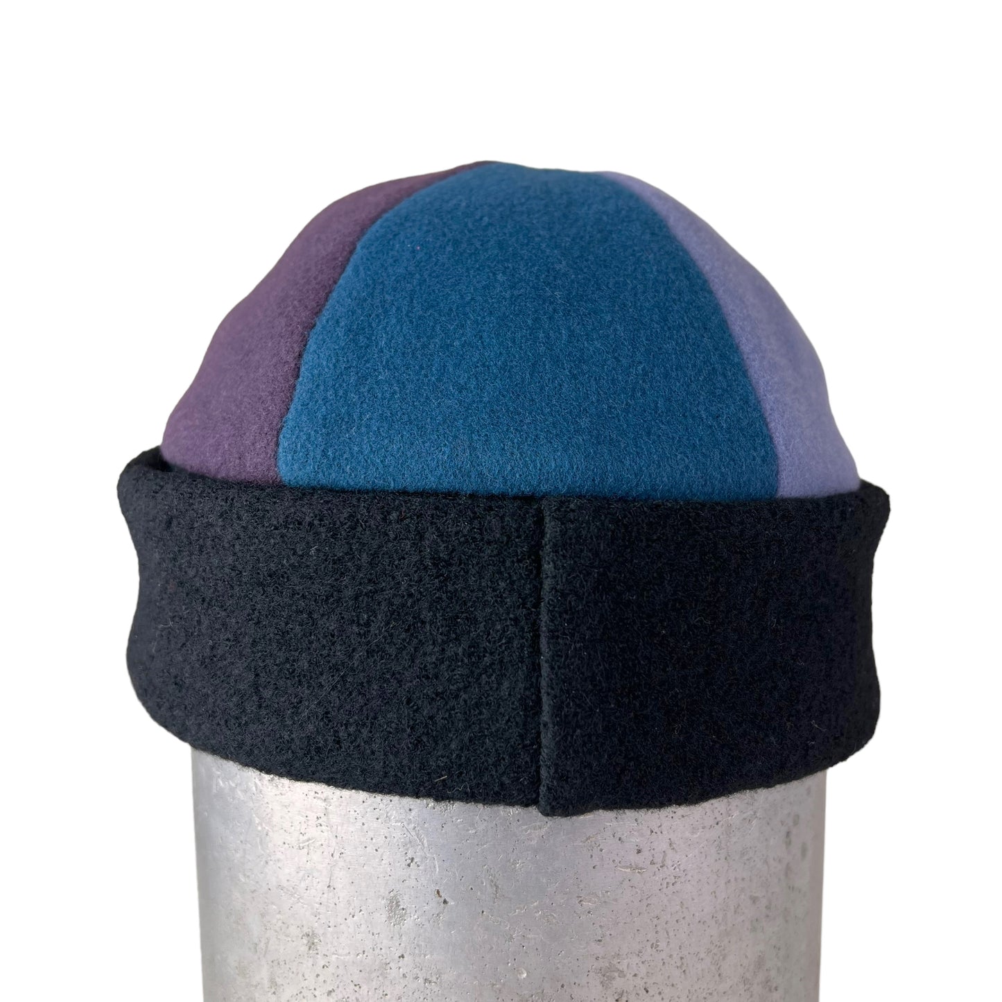 Aqua Plum Blue Beanie Wool Slouchy Toque - Medium
