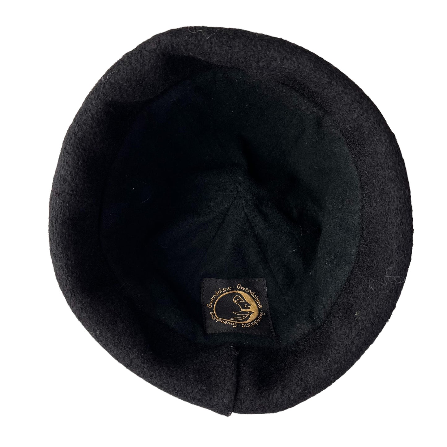 Brown Blue Black Beanie Wool Cap Slouchy Toque - Large