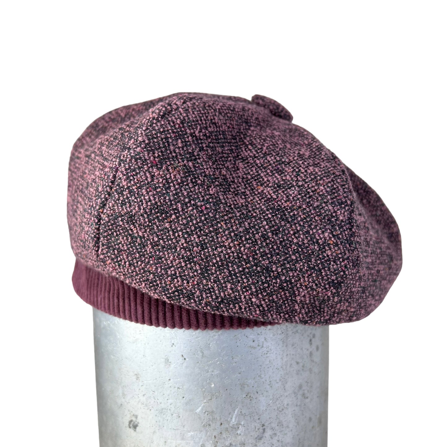 Bella Beret Wool Tam Small Pink Plum