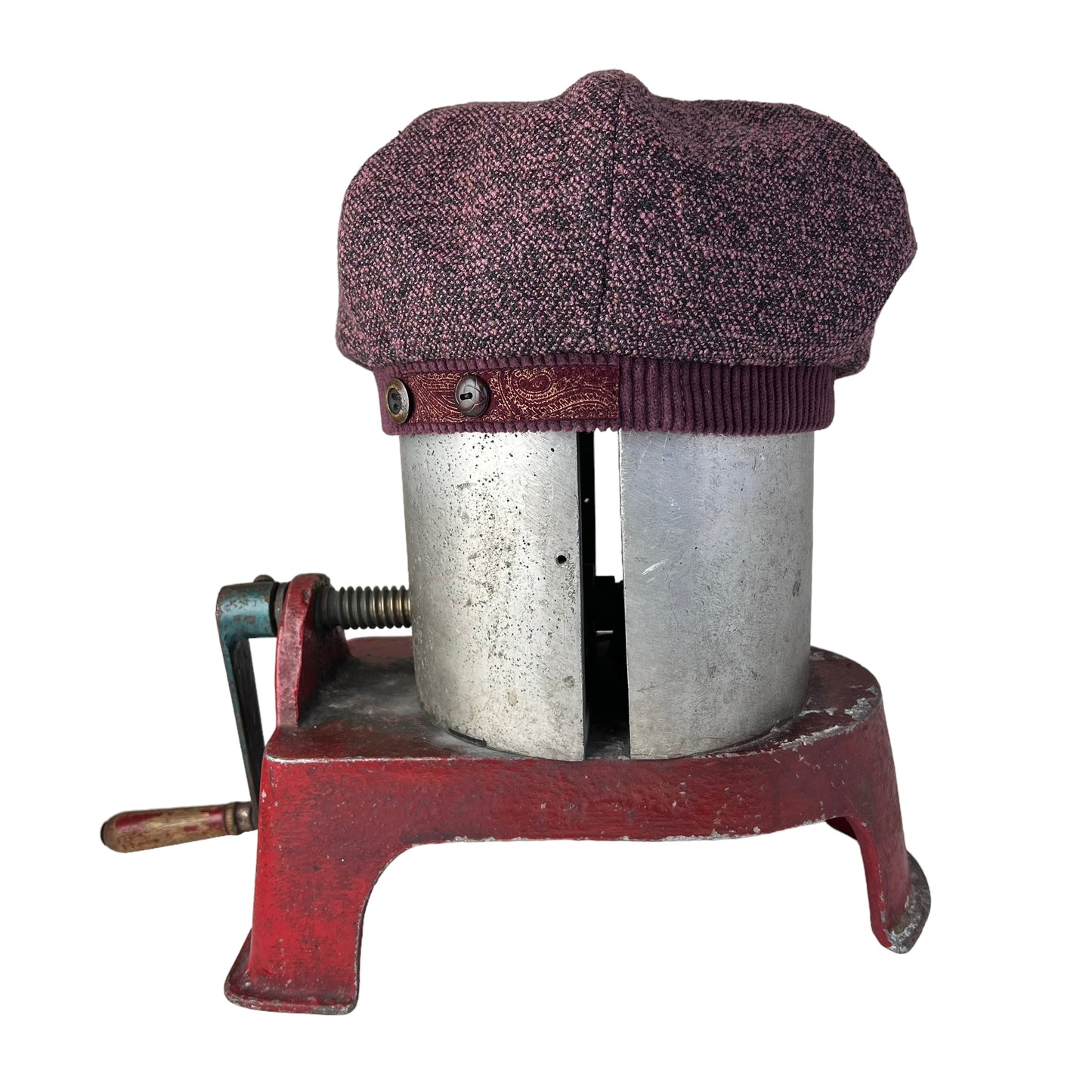 Bella Beret Wool Tam Small Pink Plum