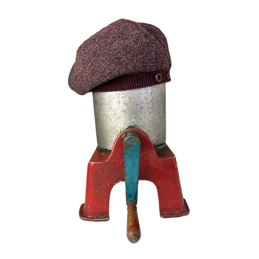 Bella Beret Wool Tam Small Pink Plum