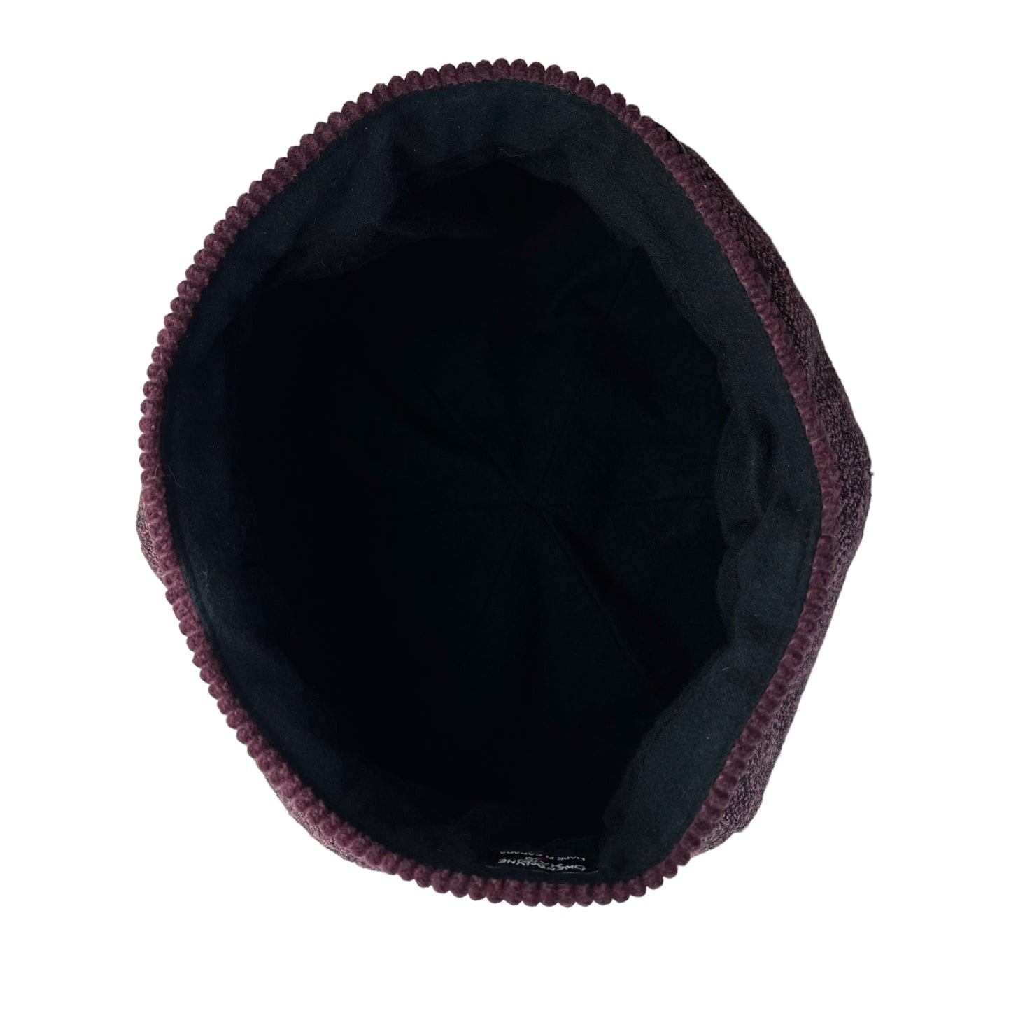 Bella Beret Wool Tam Small Pink Plum